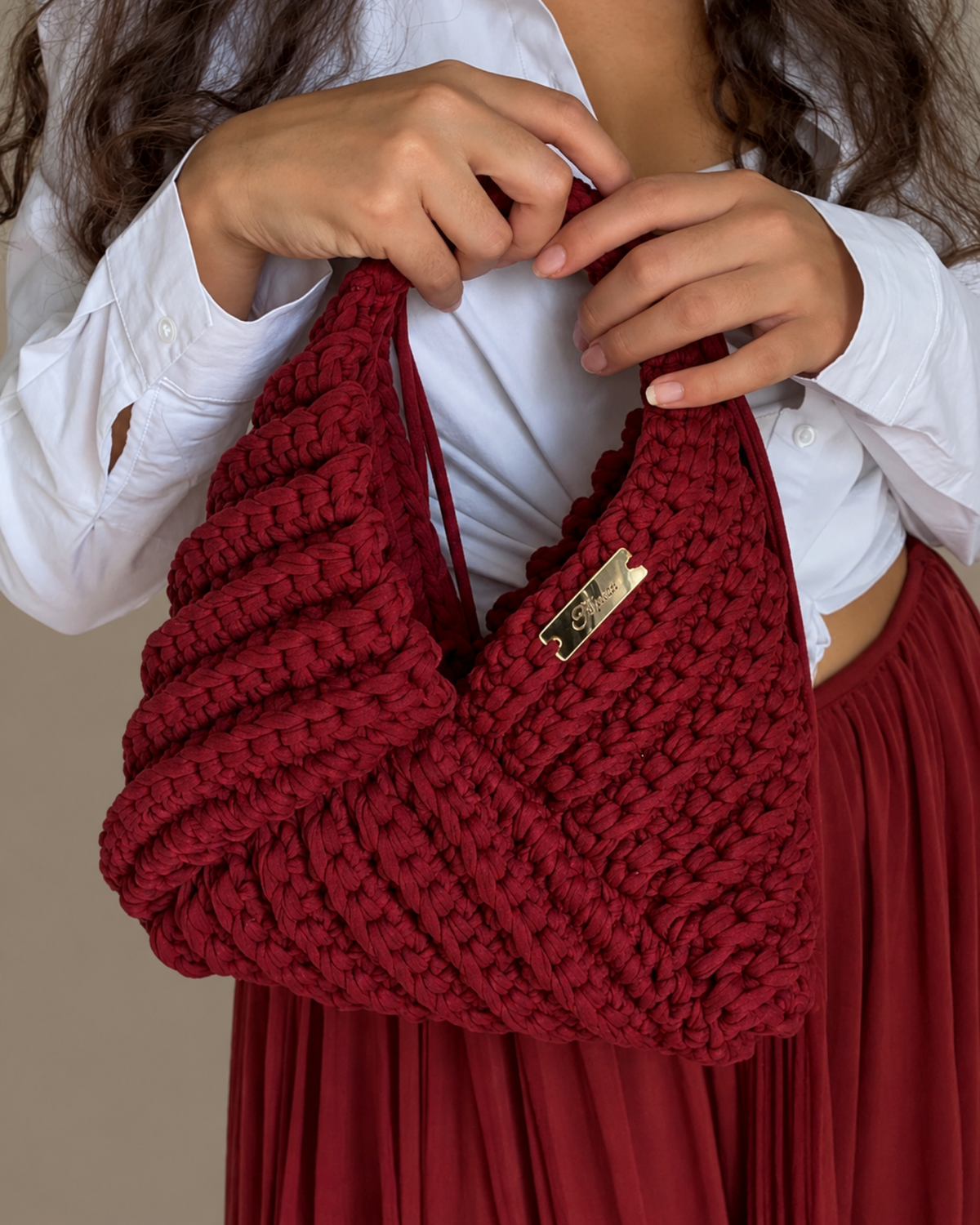 3 IN 1CROCHET BAG ROSSA