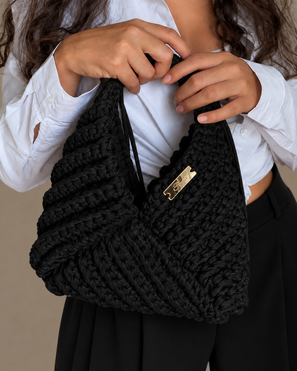 3 IN 1 CROCHET BAG NERA