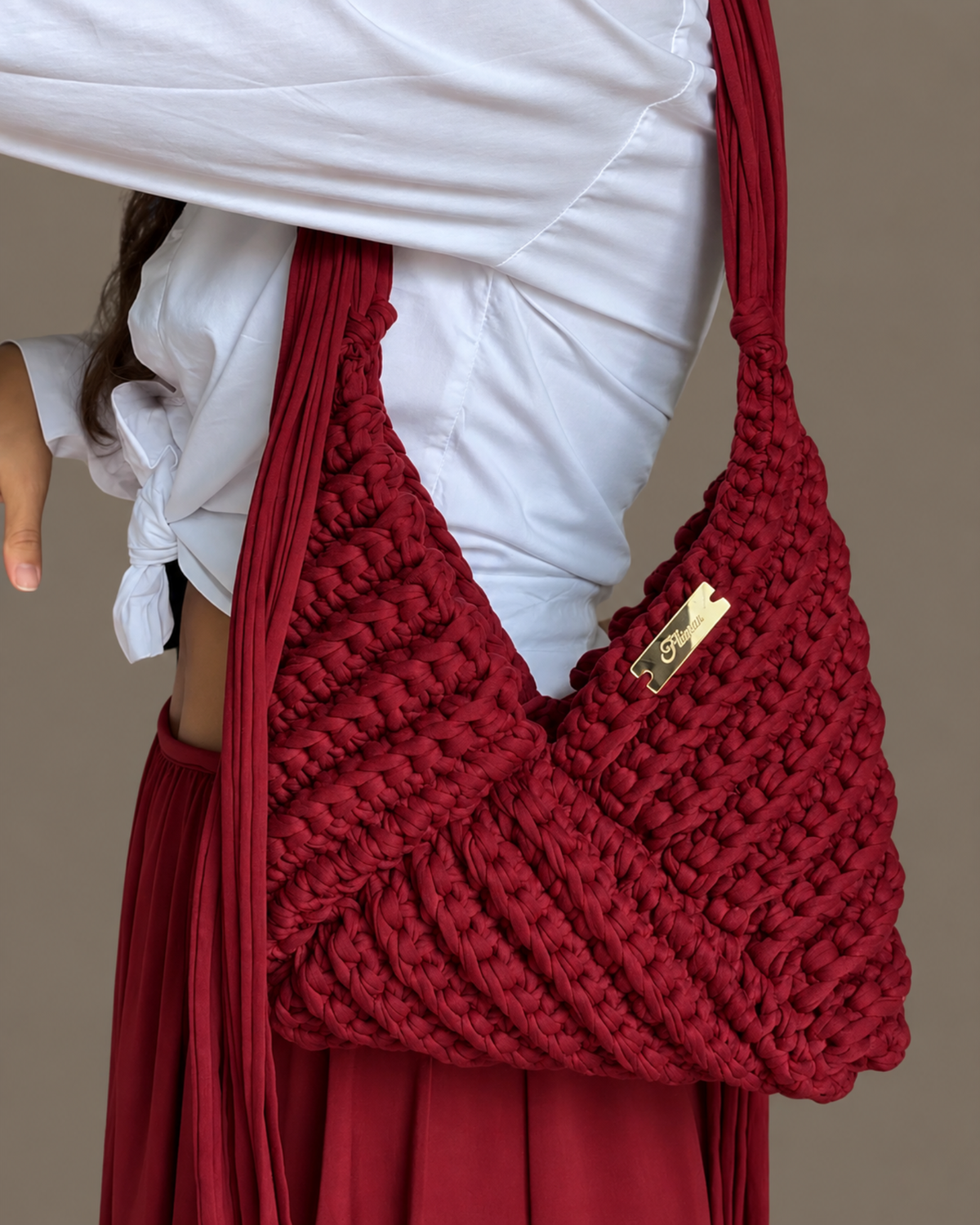 3 IN 1CROCHET BAG ROSSA