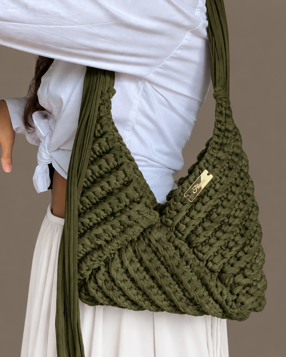 3 IN 1 CROCHET BAG VERDE